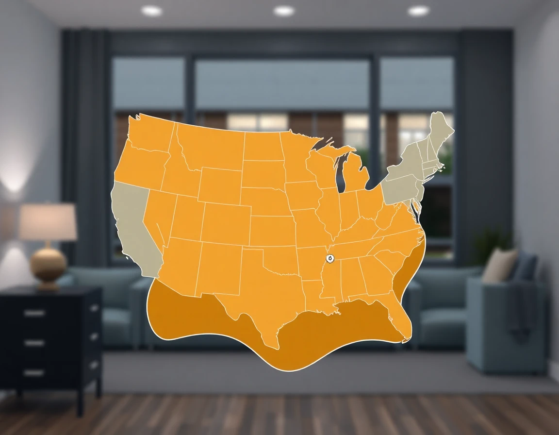 Hvac Service Areas Map